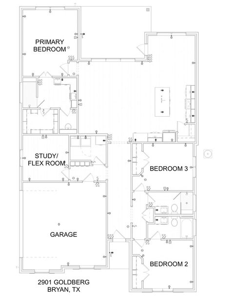 Tiny photo for 2901 Goldberg Drive, Bryan, TX 77808 (MLS # 26003631)