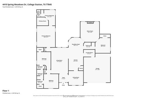 Tiny photo for 4410 Spring Meadows Drive, College Station, TX 77845 (MLS # 26012230)