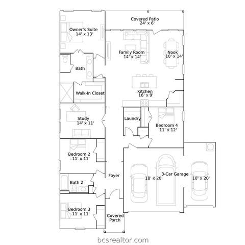 Tiny photo for 149 Cotton Cove, Snook, TX 77878 (MLS # 26010396)