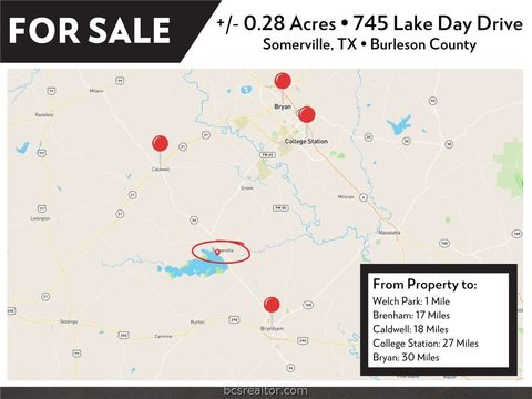 Tiny photo for 745 Lake Day Drive, Somerville, TX 77879 (MLS # 26001854)