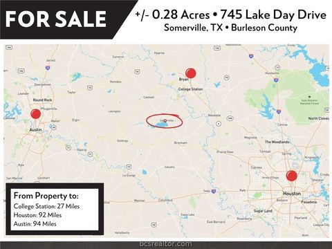 Tiny photo for 745 Lake Day Drive, Somerville, TX 77879 (MLS # 26001854)