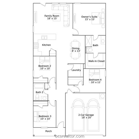 Tiny photo for 1822 Taggart Trail, Bryan, TX 77807 (MLS # 26011912)