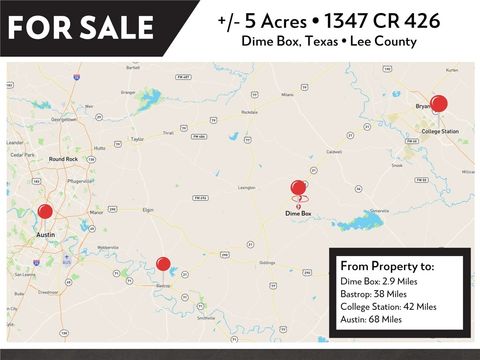 Tiny photo for 1347 County Road 426, Dime Box, TX 77853 (MLS # 26006548)
