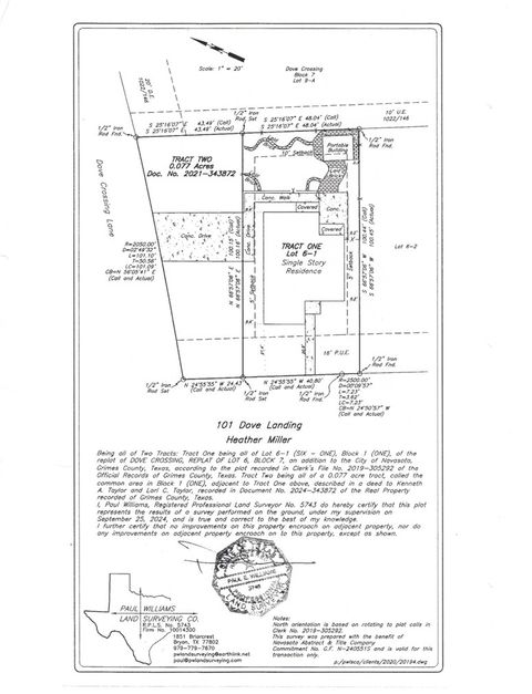 Tiny photo for 101 Dove Landing Court, Navasota, TX 77868 (MLS # 26000742)