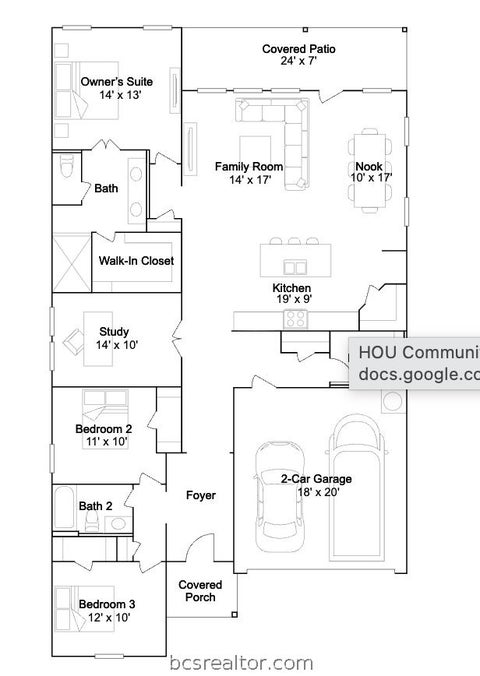 Tiny photo for 1256 Samantha Lane, College Station, TX 77845 (MLS # 26011534)