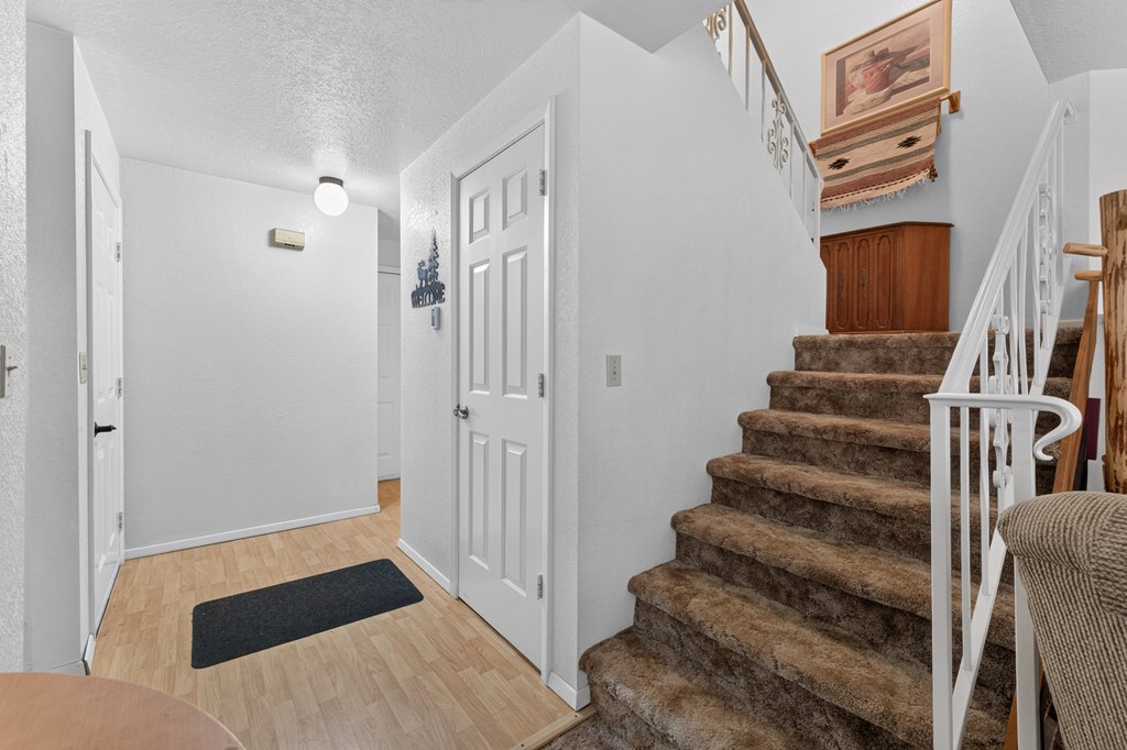 Entry, Entry with coat closet.