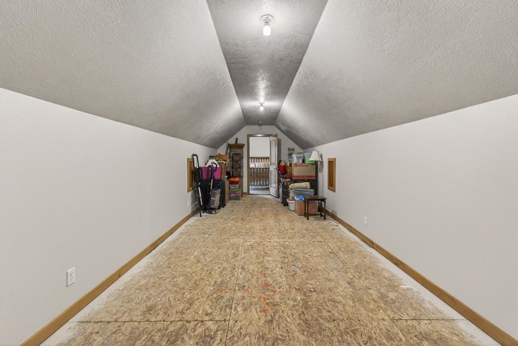 200 Square feet of unfinished space, Consider the possibilities