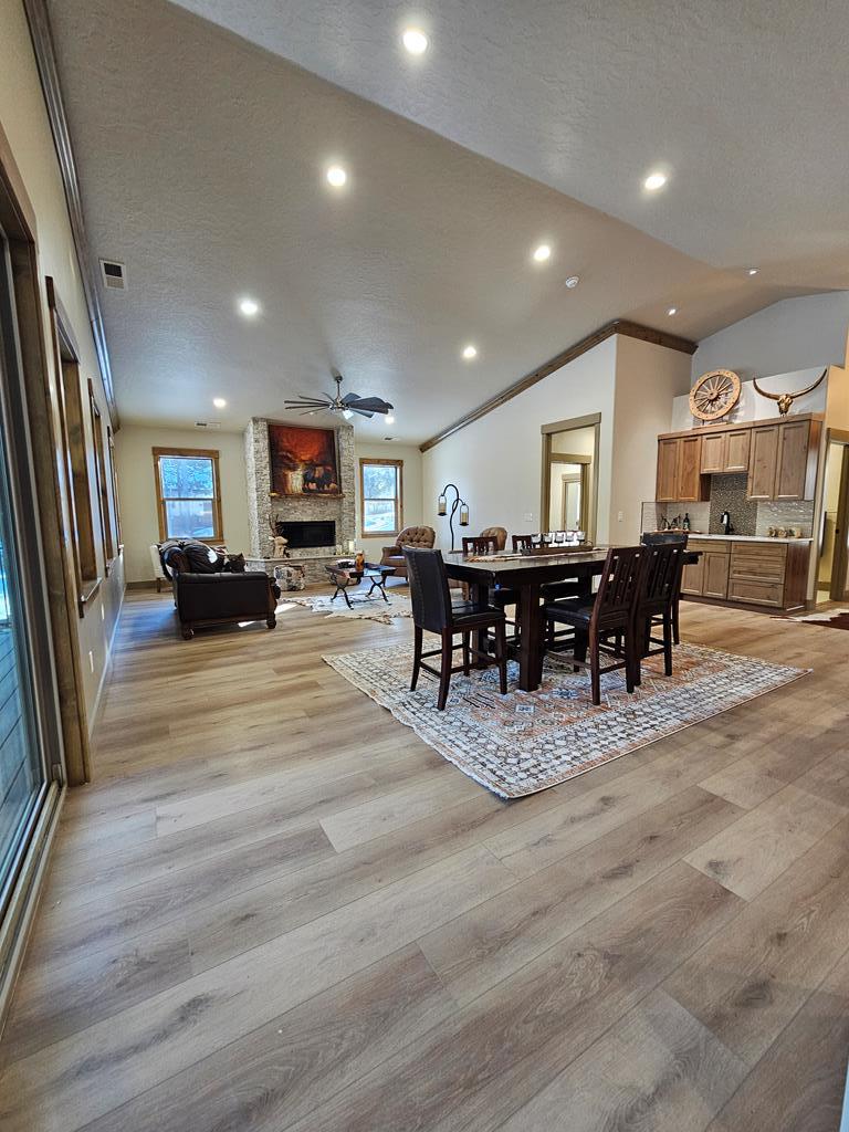 LVP flooring., Perfect for our climate.