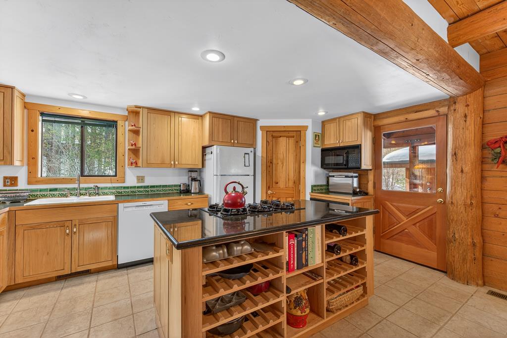 Wine Island with Stove