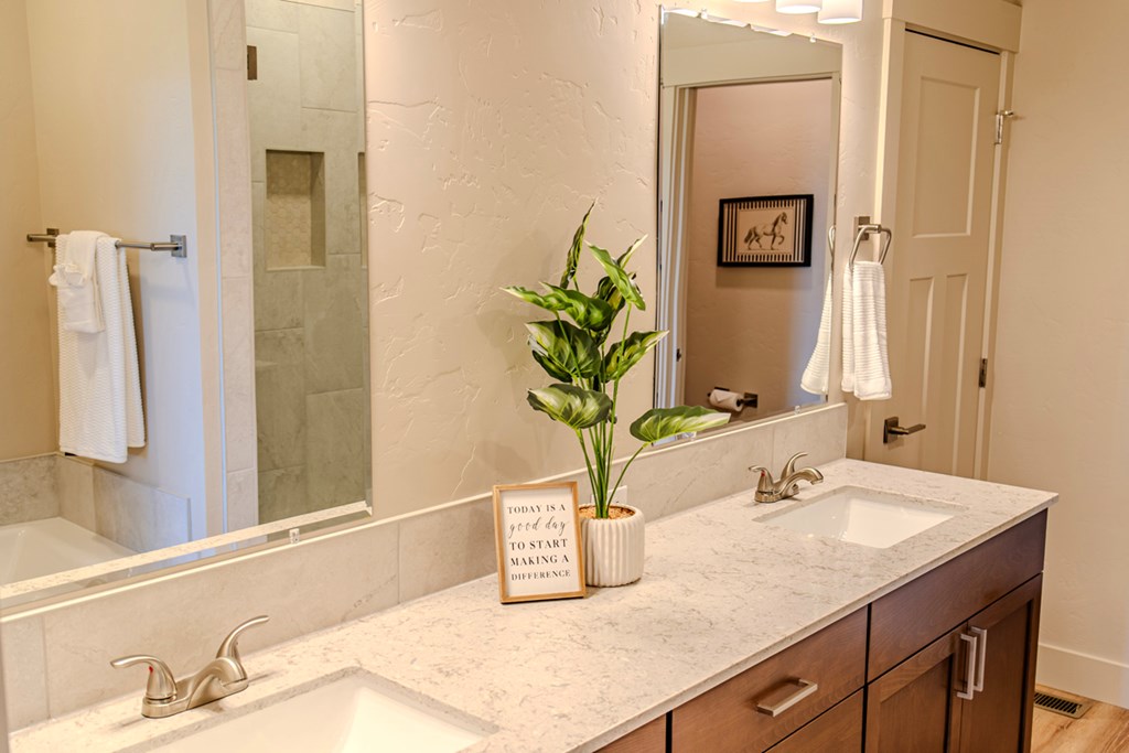 Primary Bathroom with Walk In Closet
