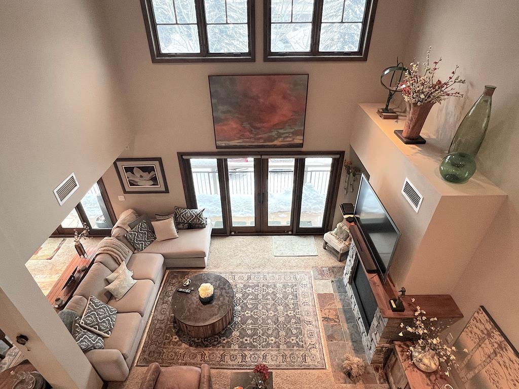 Living Room View From Balcony