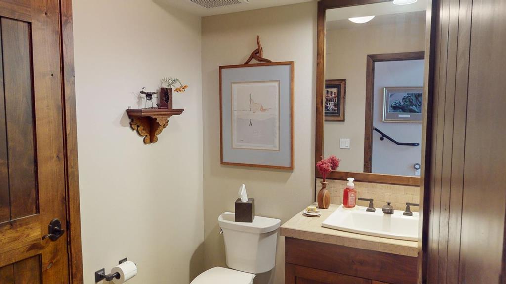 Guest Powder Room on Main Level