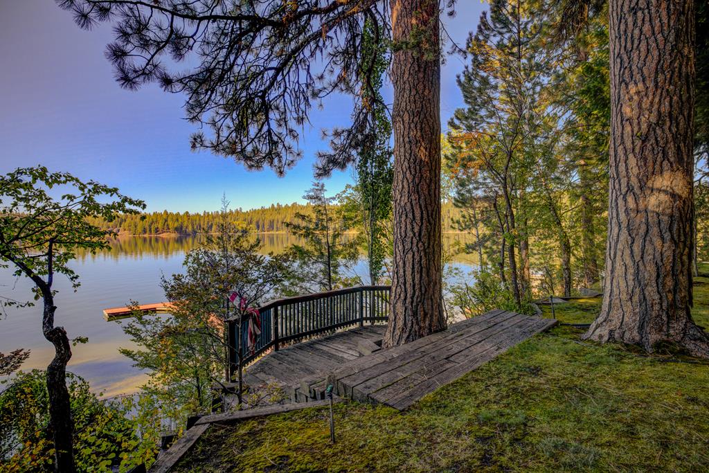 Magnificent ponderosa pines., Mature timber exists all over the property. What a spot for contemplation.