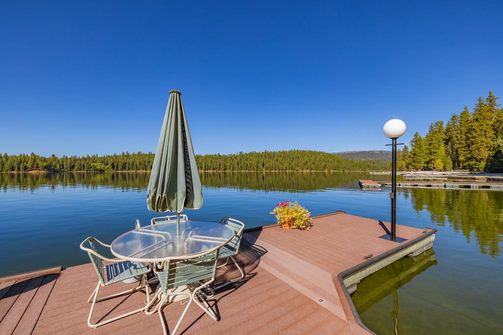 Dock has room for a table., Imagine the lunch breaks that will be enjoyed in this magnificent spot.