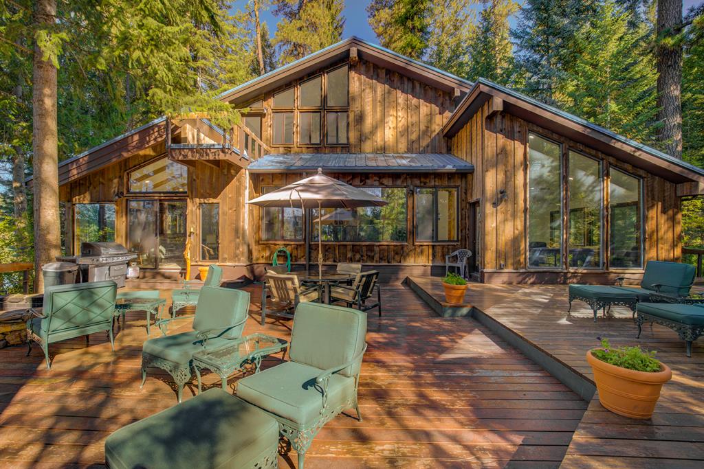 Back deck., This outdoor living area will be enjoyed morning, noon and night.