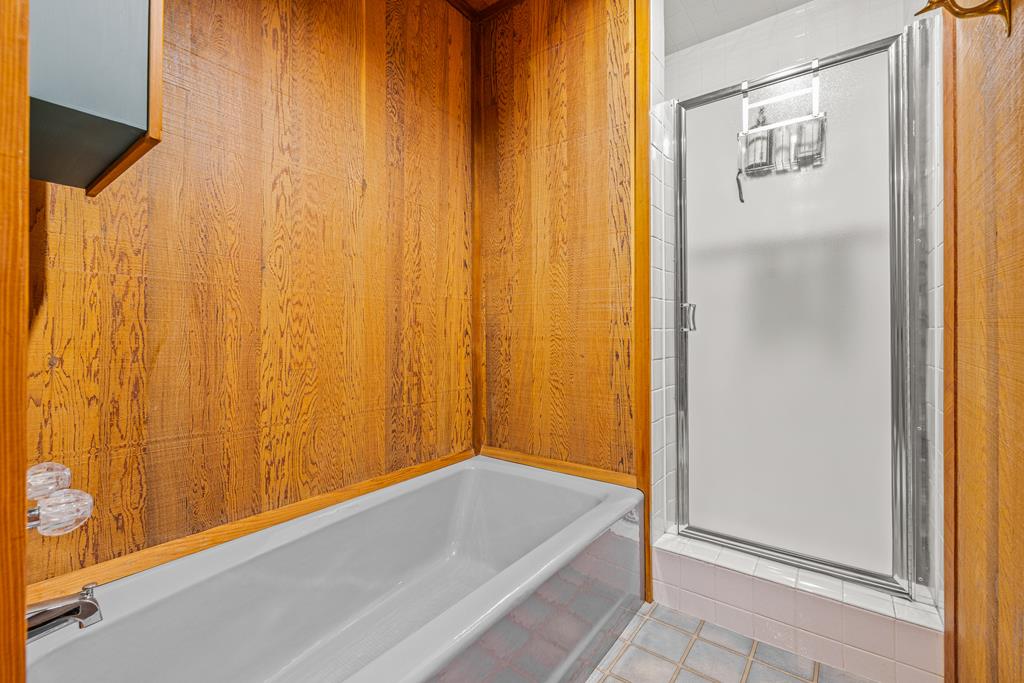 Bathroom in second bunk room.