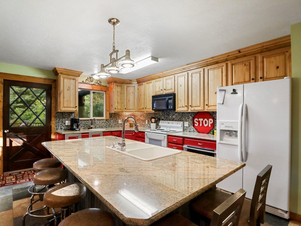 granite kitchen island seats 8