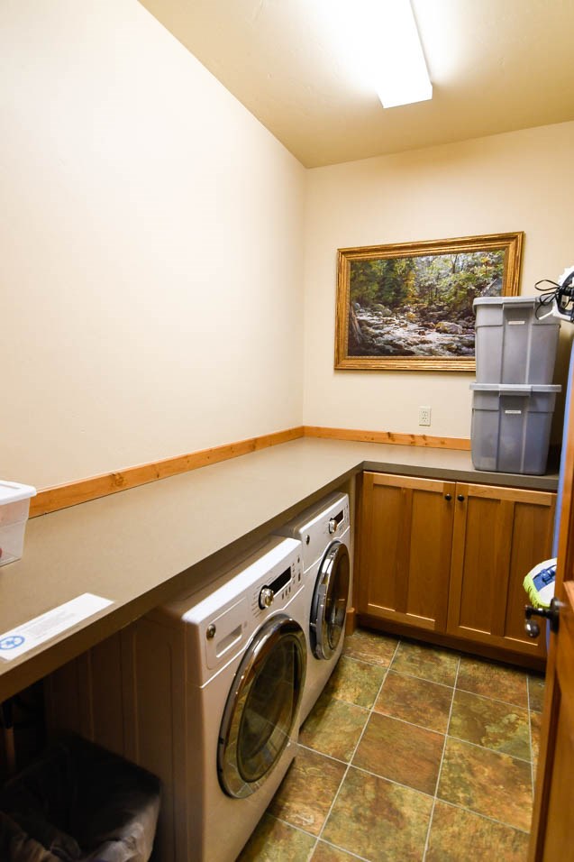 Full size washer and dryer