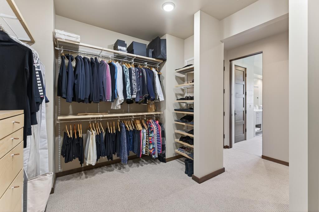 Main Level Master Suite Closet