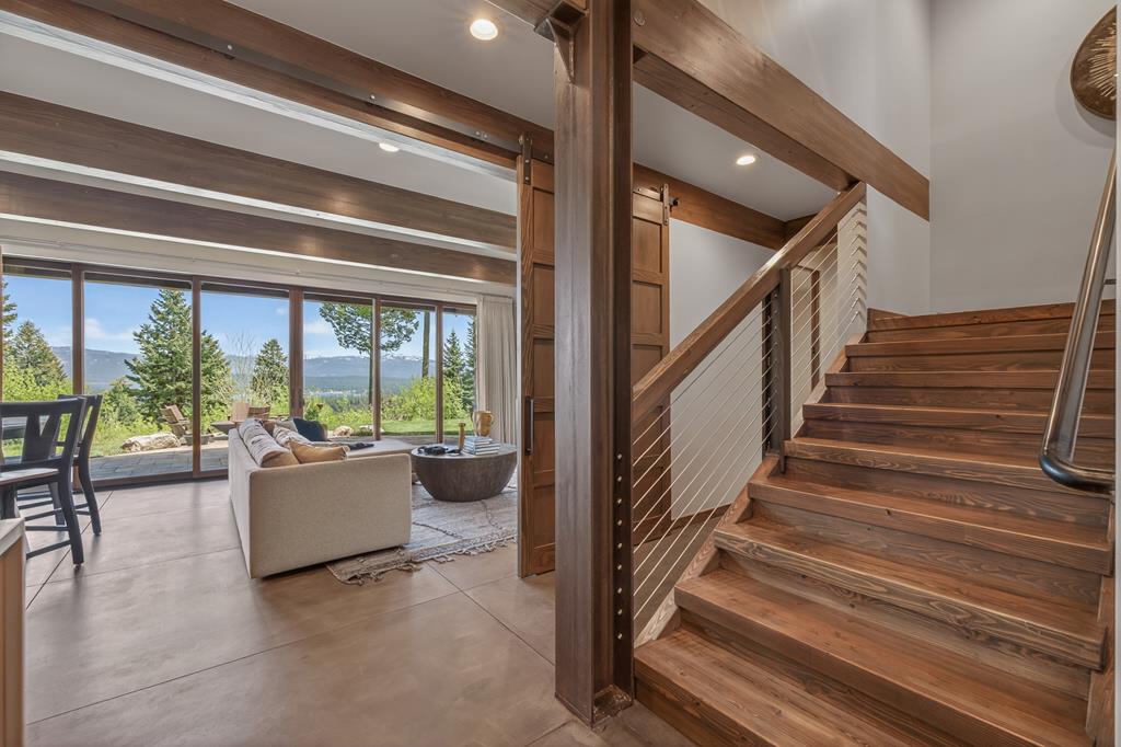 Staircase to Daylight Basement