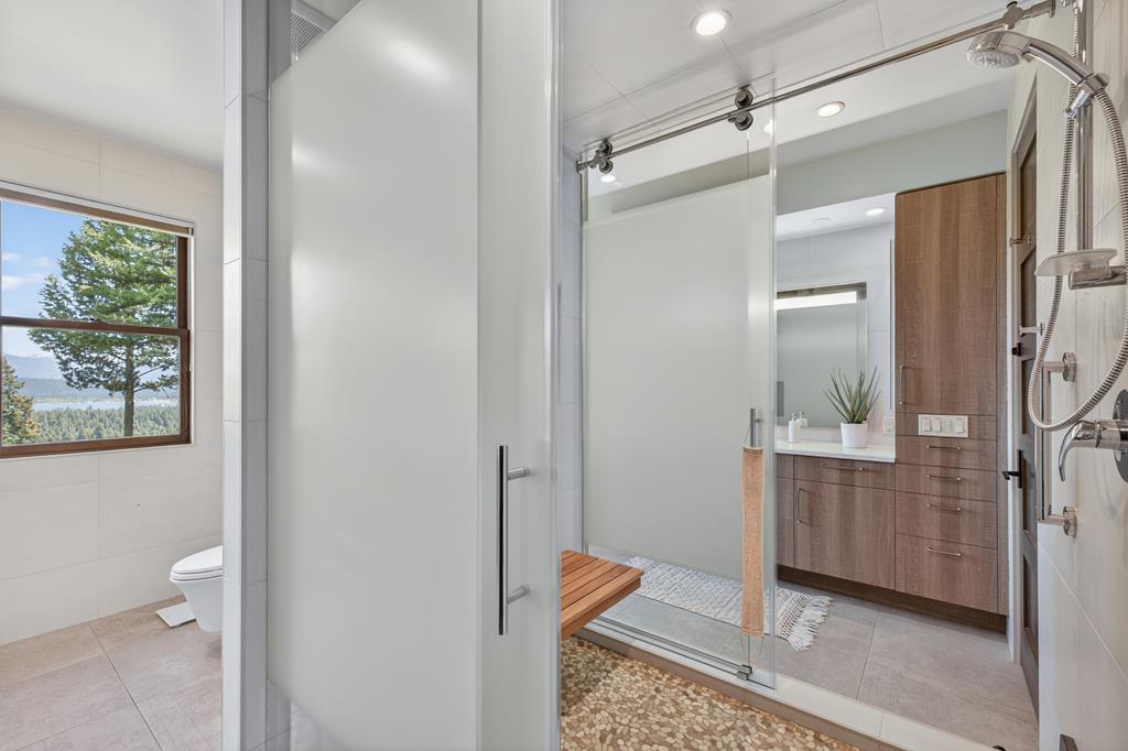 Main Level Master Suite Shared Shower