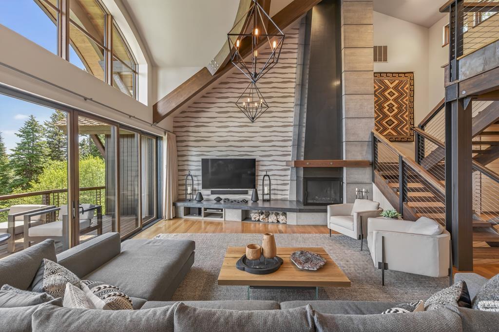 Metal Wrapped Fireplace
