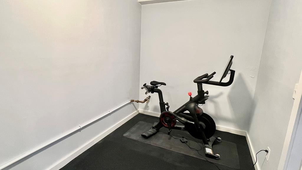 Excercise Room with Peloton