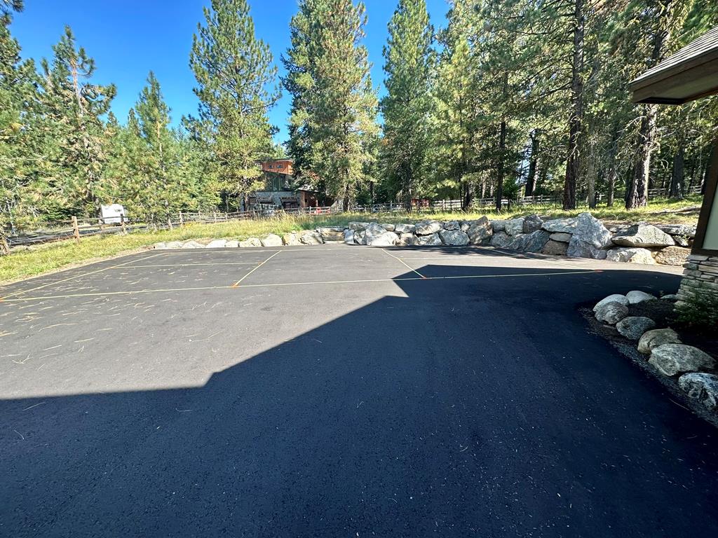 Expansive Driveway/Parking Area