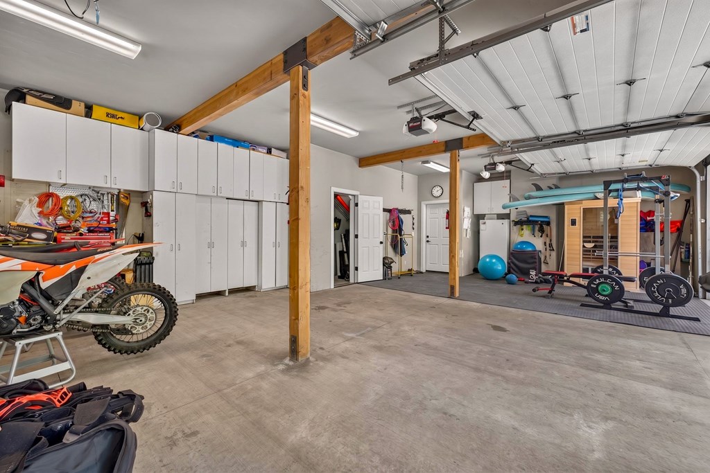 Ample Storage in Garage