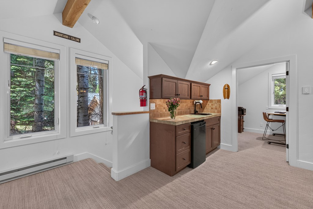 Mini Bar/ Private Office Area
