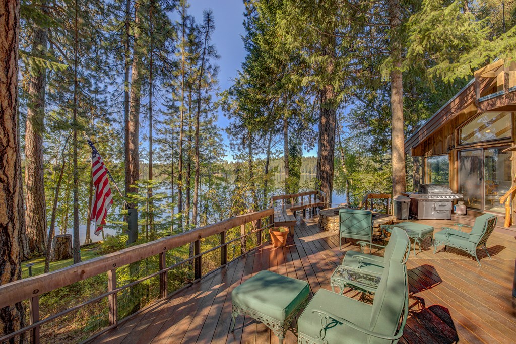 Back deck.