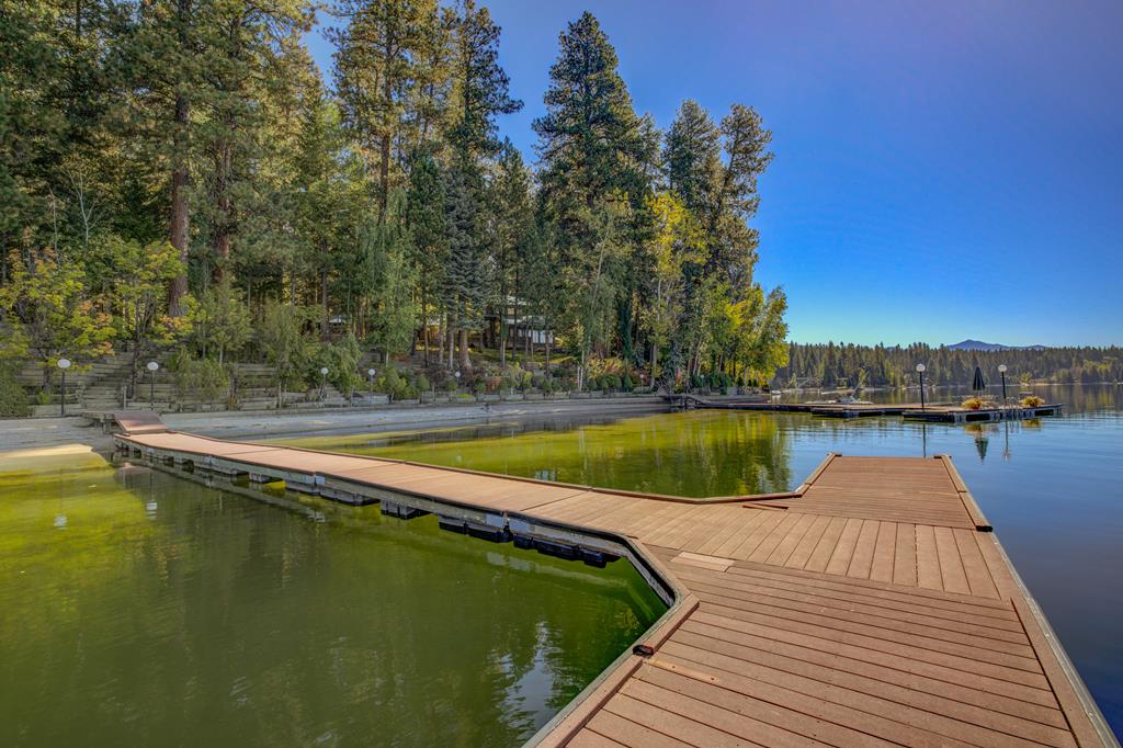 Smaller of the two docks.