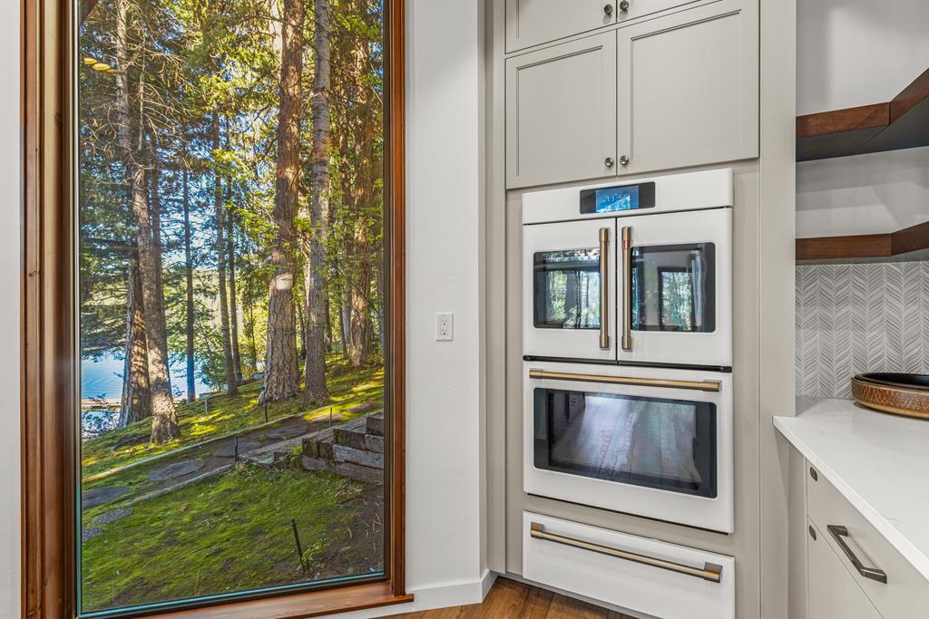 Floor to ceiling window.