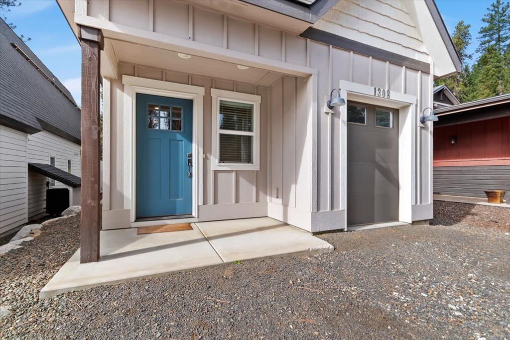 Front Door and Garage