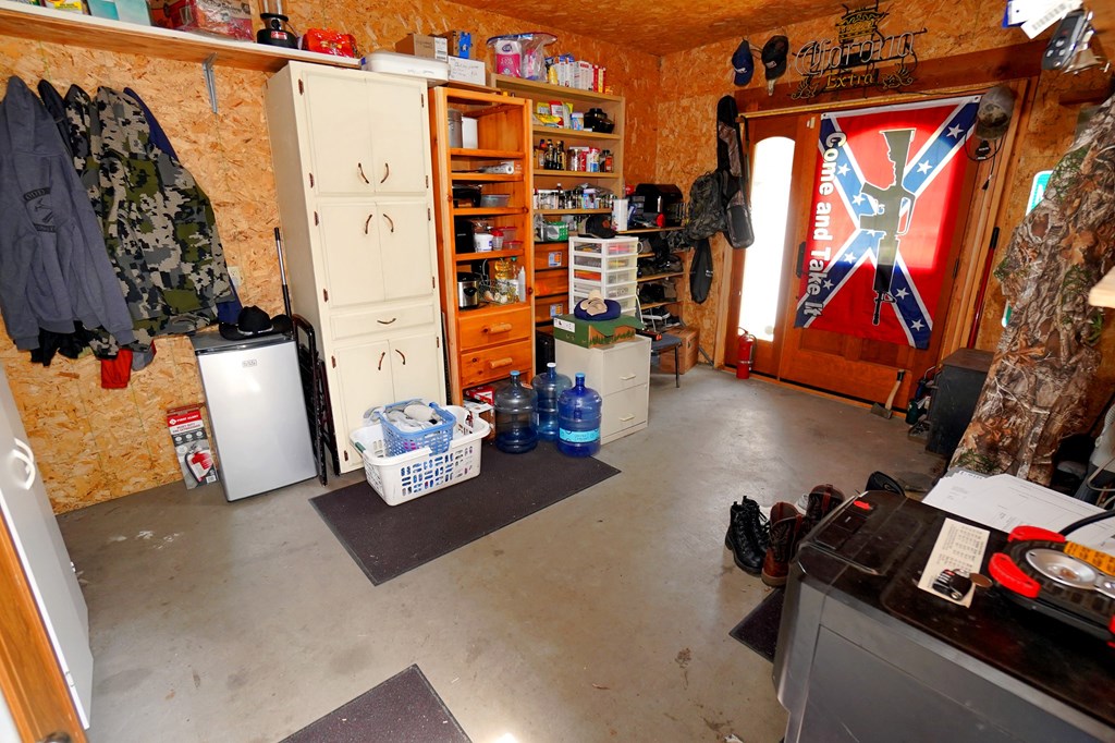 Inside of attached Workshop