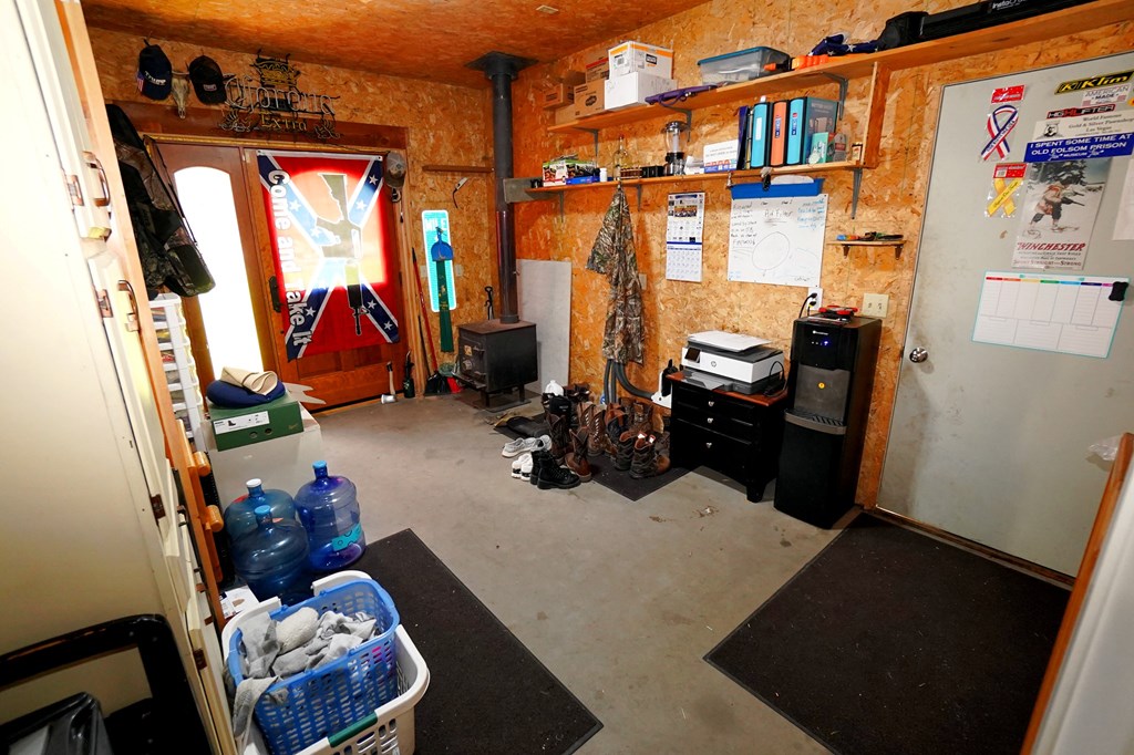 Inside of attached Workshop