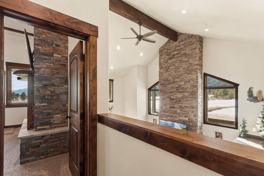 Vaulted Ceilings in Living and Primary Suite