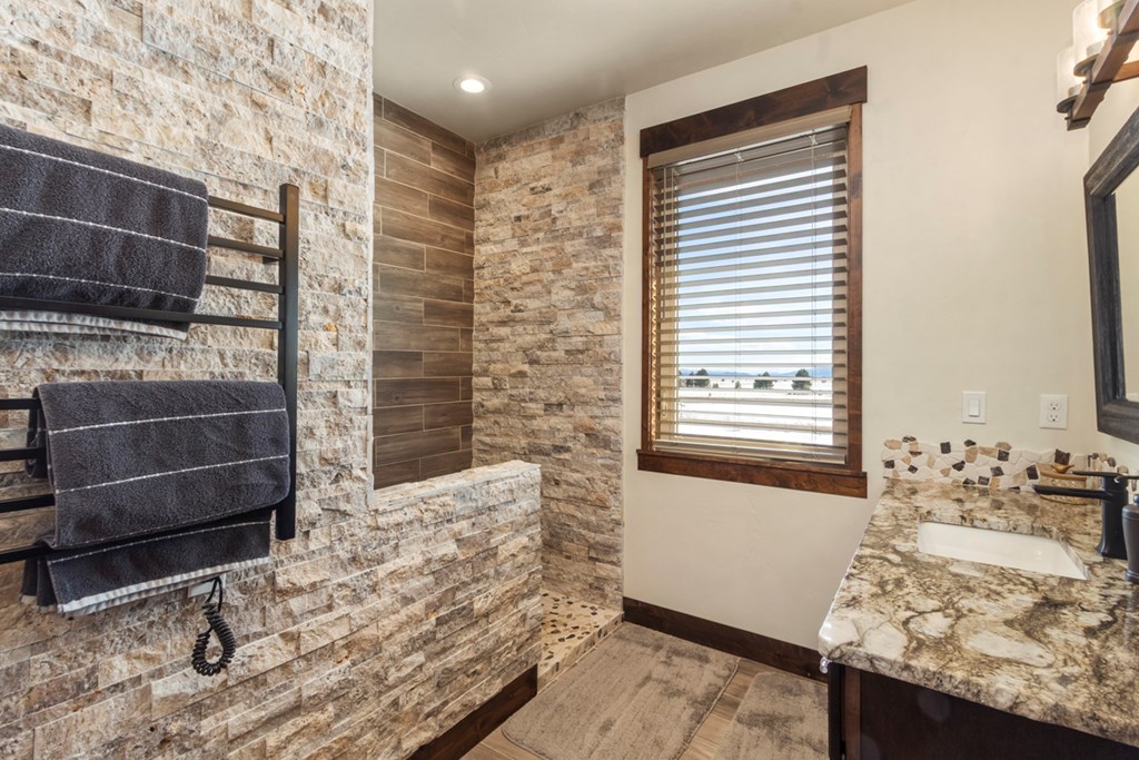 Custom Shower and Bathroom