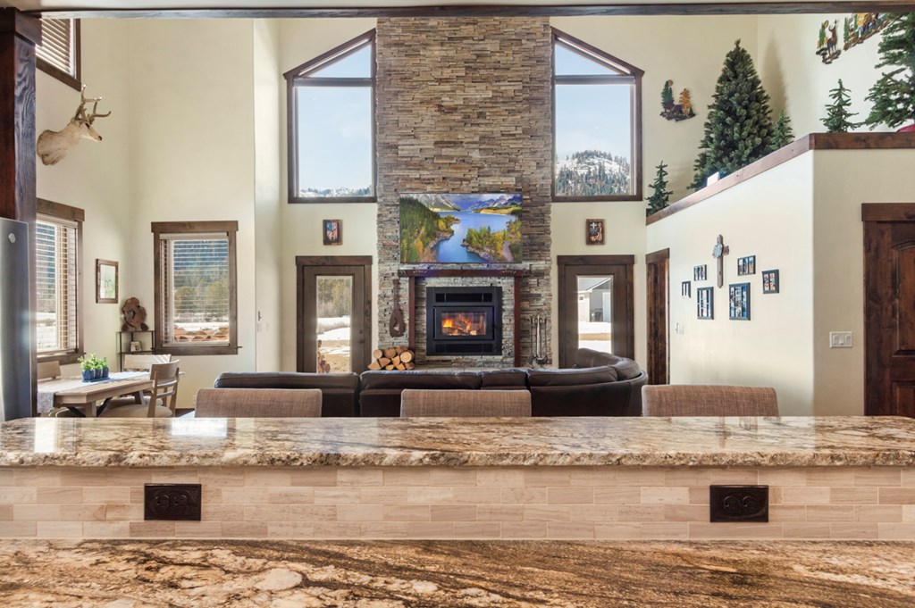 Open Floor Plan with Windows