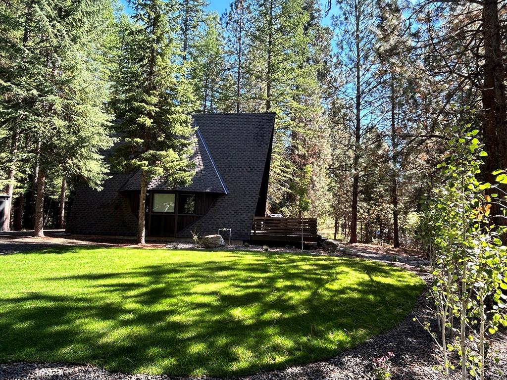Cabin in summer