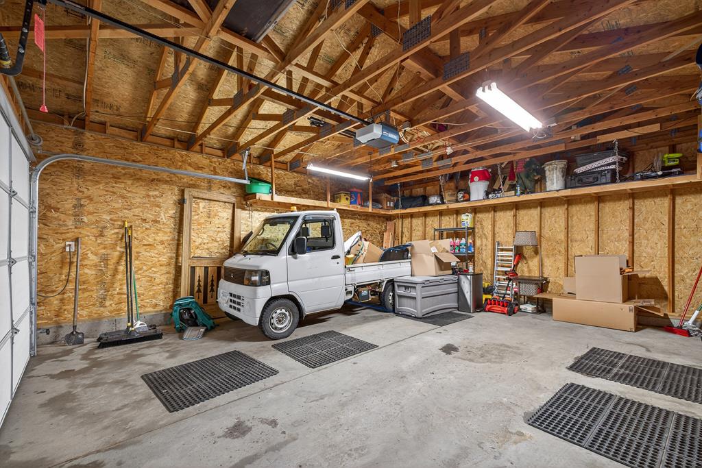 Two car garage.