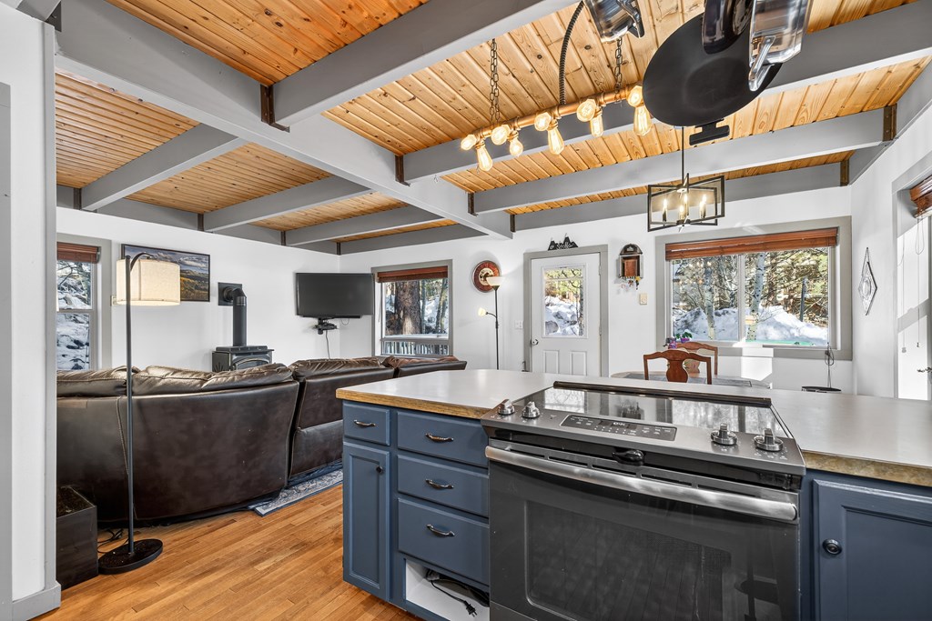 Kitchen with newer appliances