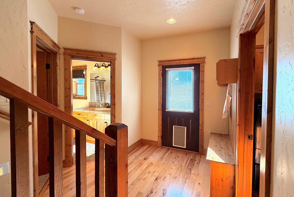 Back Door w/ Built-In Coat & Boot Storage