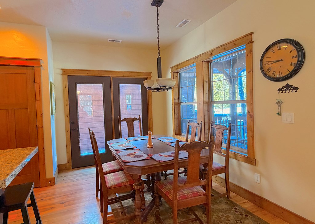 Dining Room w/ Hickory Floors