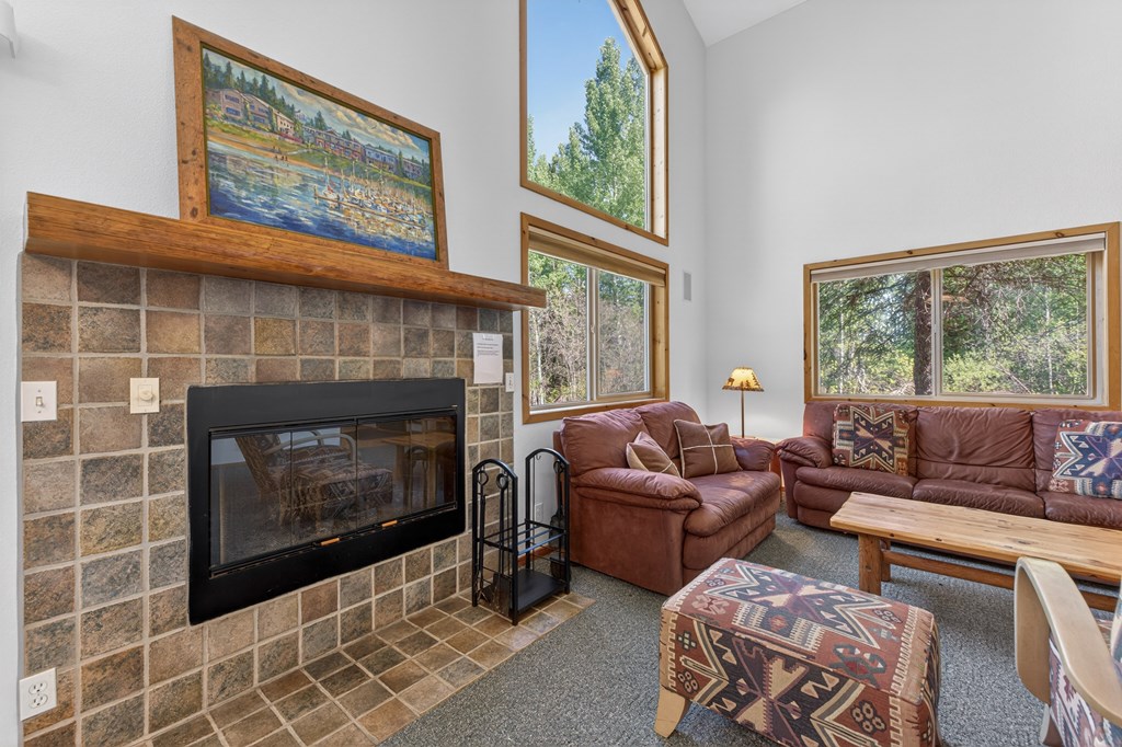 Wood Burning Fireplace