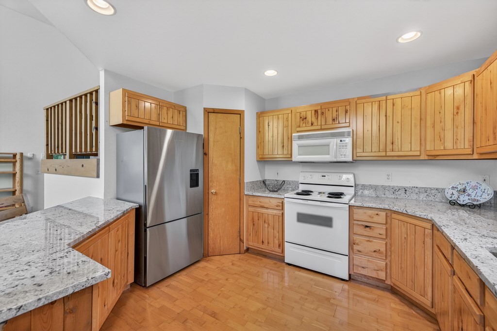 Kitchen Opens to Living Area