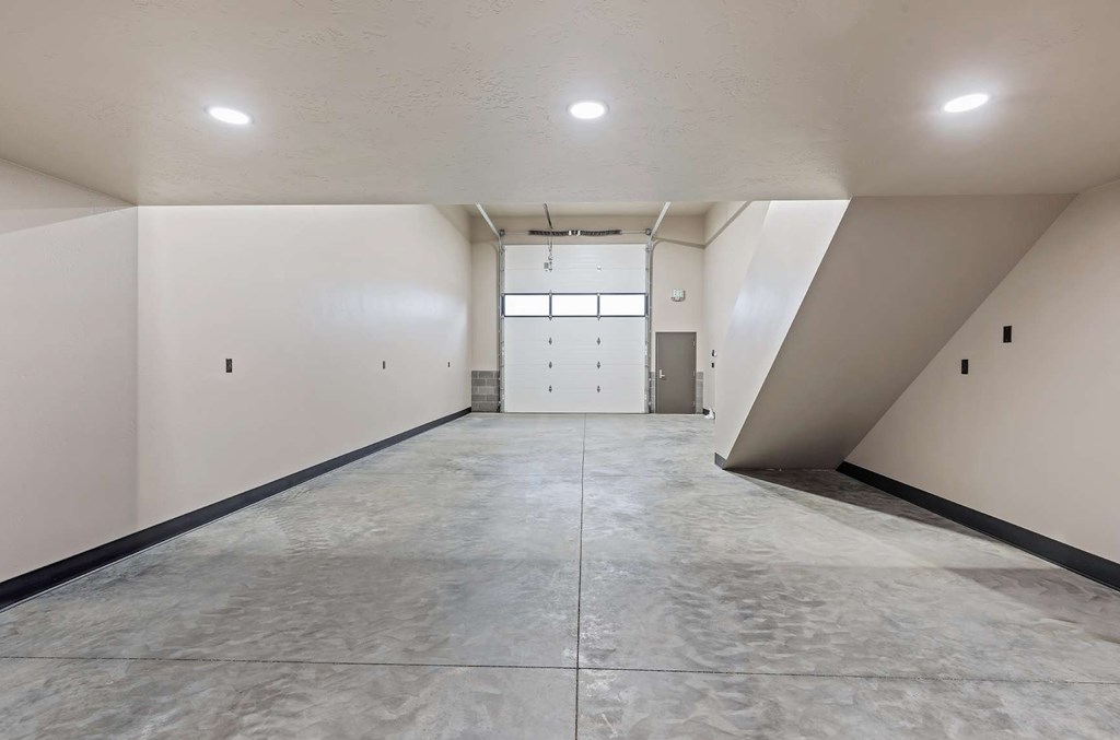 Single unit under mezzanine