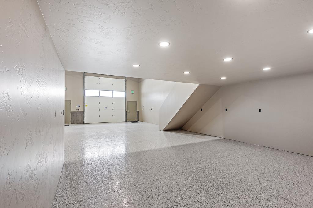 Lighting under mezzanine