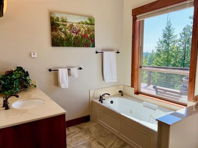Primary Bathroom with Jacuzzi Tub
