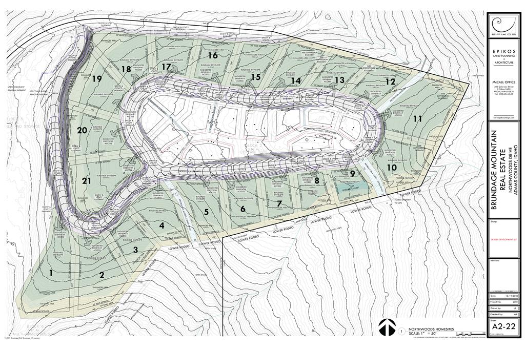 Northwoods Contour Map
